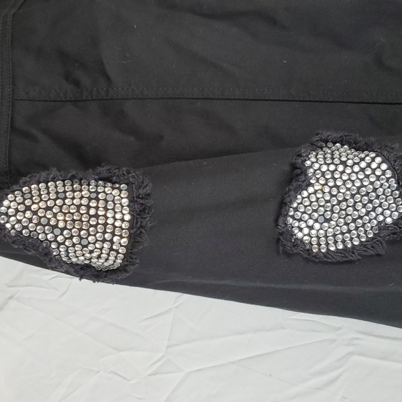 Quacker Factory Rhinestone Heart‎ Jacket - Picture 7 of 9
